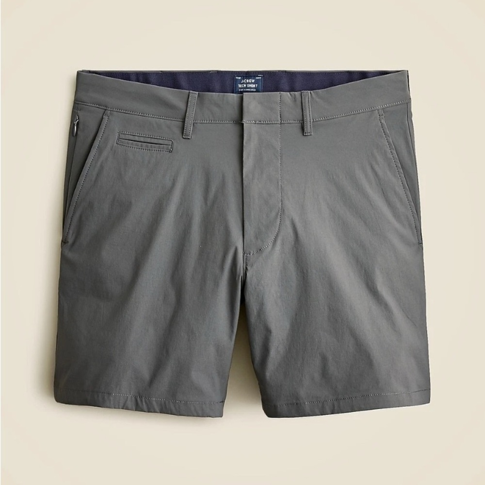 J. Crew Men’s Grey 7" Tech Short Size 33